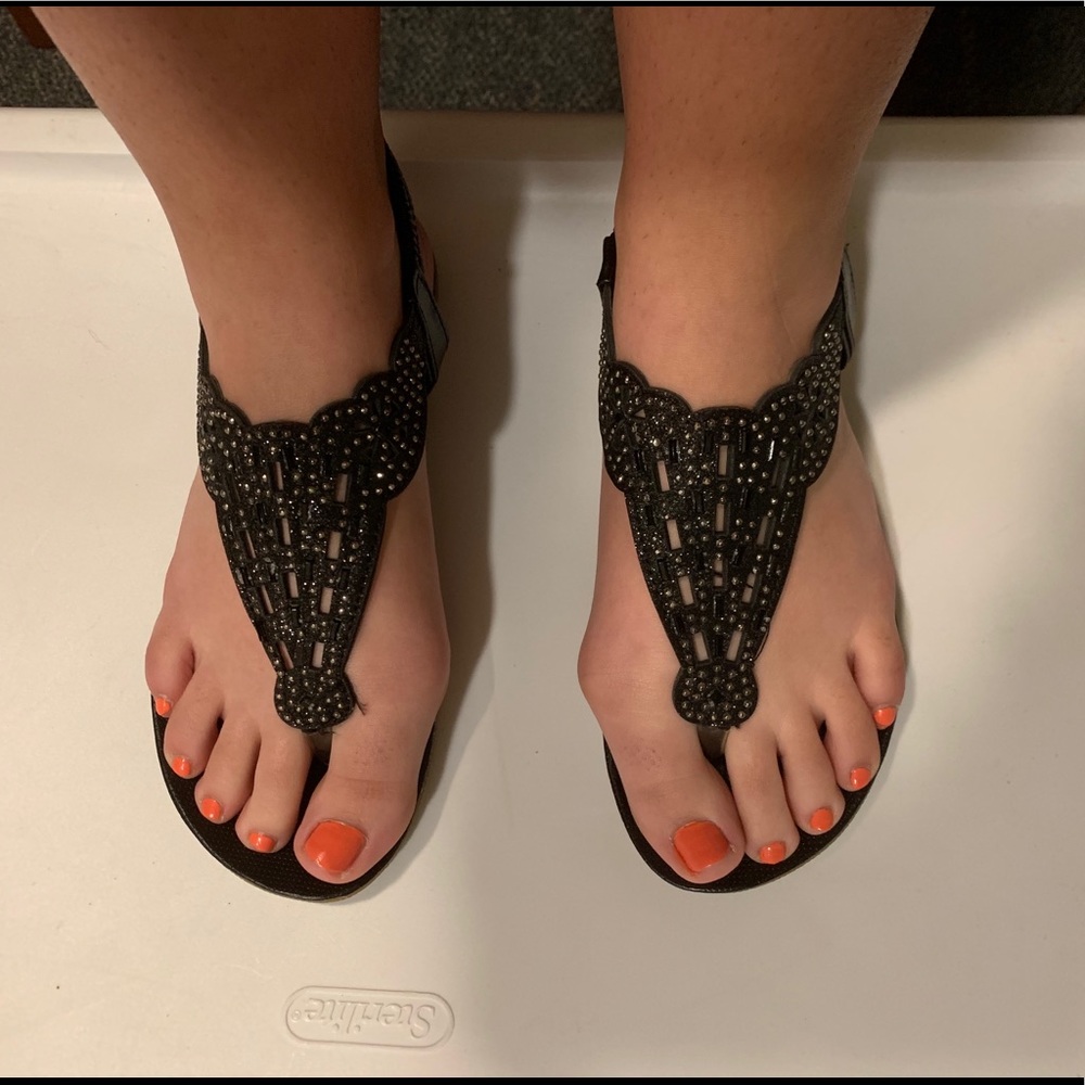 Black Sandals